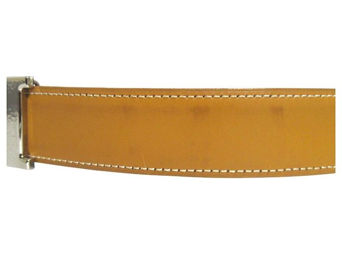 Hermès Hermes Constance H-Martre Reversible Belt Brown Beige - view 6