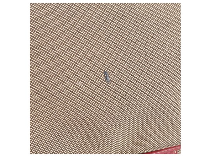 Prada Logo Jacquard Lederhandtasche - Ansicht 9