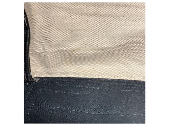 Borsa Balenciaga Cabas S blu navy Nero Bianco - vista 10