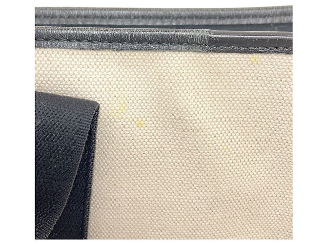 Borsa Balenciaga Cabas S blu navy Nero Bianco - vista 13