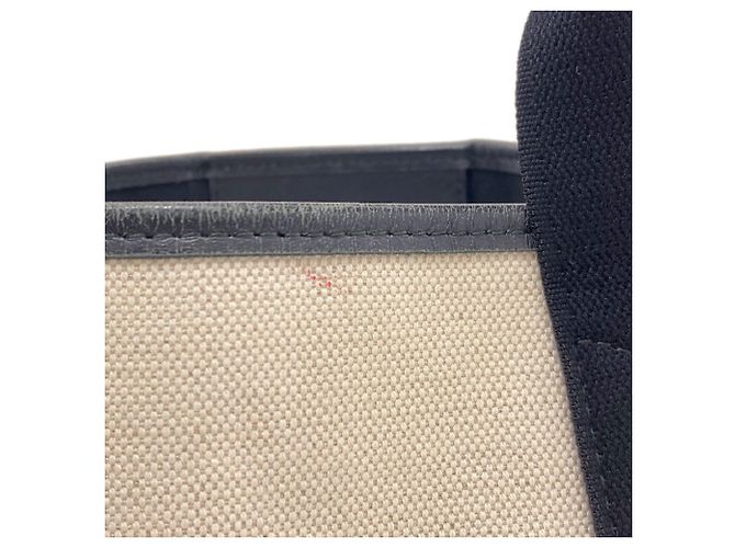 Borsa Balenciaga Cabas S blu navy Nero Bianco - vista 14