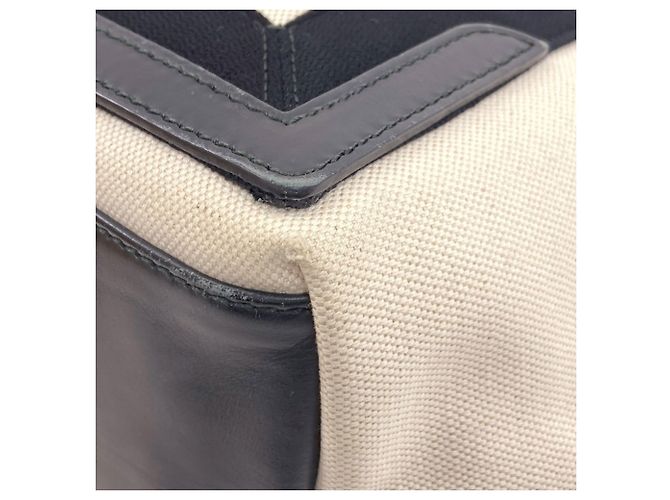 Borsa Balenciaga Cabas S blu navy Nero Bianco - vista 23