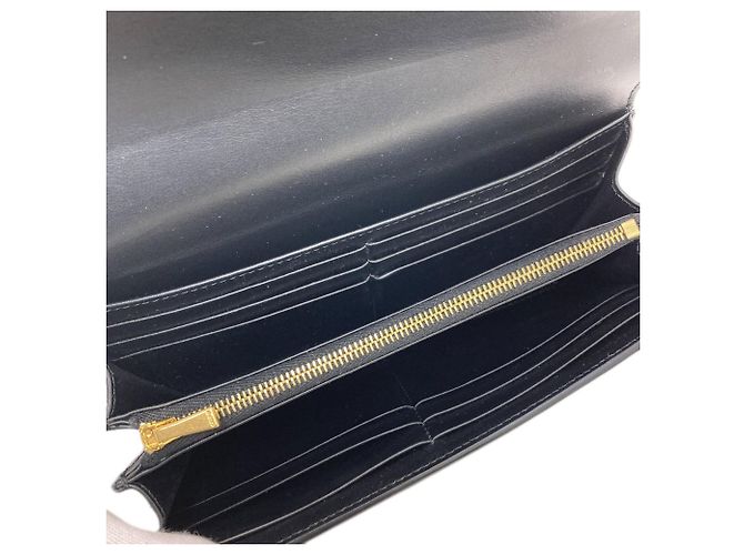 Céline Cartera Larga Triomphe de Celine Negro - vista 5