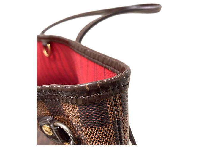 Bolso Louis Vuitton Neverfull PM Damier ebene - vista 12