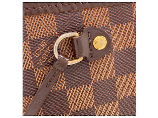 Bolso Louis Vuitton Neverfull PM Damier ebene - vista 15