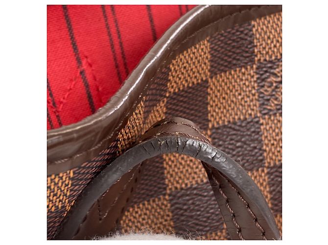 Bolso Louis Vuitton Neverfull PM Damier ebene - vista 16