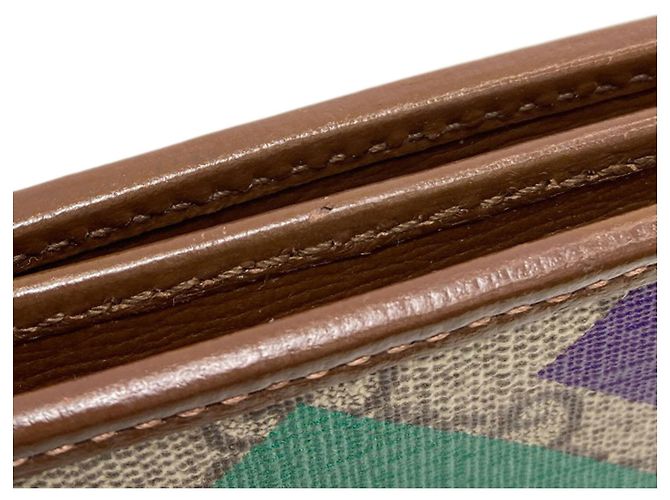 Billetera bifold Horsebit 1955 Gucci 621887 Castaño - vista 12