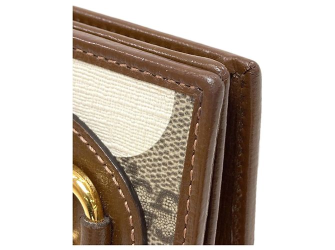 Billetera bifold Horsebit 1955 Gucci 621887 Castaño - vista 17