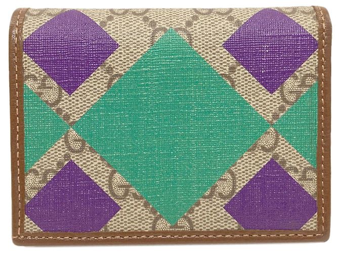Billetera bifold Horsebit 1955 Gucci 621887 Castaño - vista 2