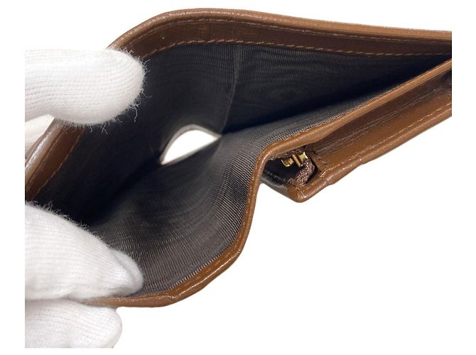 Billetera bifold Horsebit 1955 Gucci 621887 Castaño - vista 5