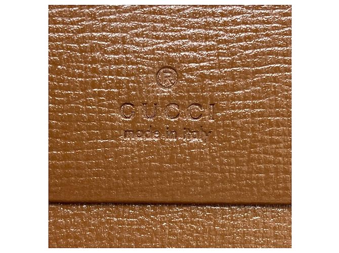 Billetera bifold Horsebit 1955 Gucci 621887 Castaño - vista 7