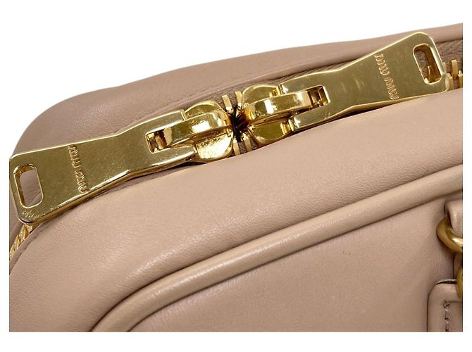 Borsa Miu Miu Arcadi Grande 2 in 1 Beige - vista 16