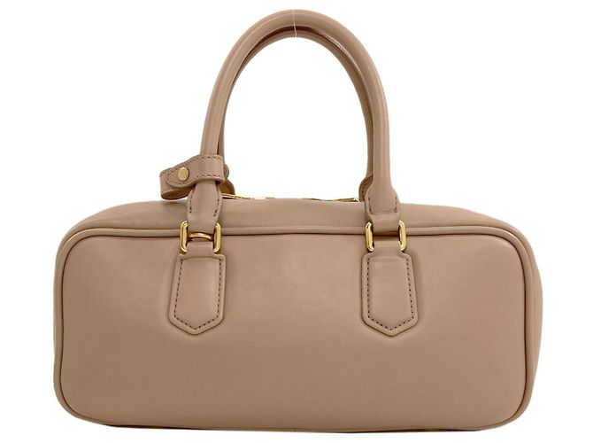 Borsa Miu Miu Arcadi Grande 2 in 1 Beige - vista 2
