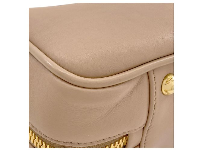 Borsa Miu Miu Arcadi Grande 2 in 1 Beige - vista 23