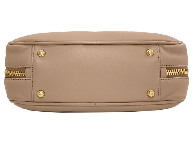 Borsa Miu Miu Arcadi Grande 2 in 1 Beige - vista 4