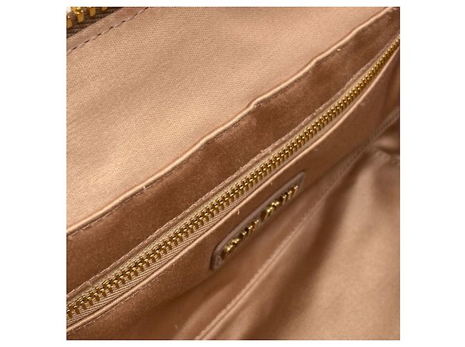 Borsa Miu Miu Arcadi Grande 2 in 1 Beige - vista 8