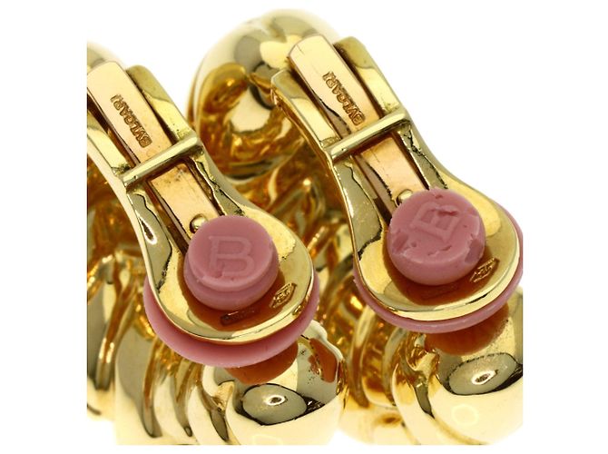 Bulgari Orecchini Bvlgari Spiga in Oro Giallo 18K D'oro - vista 4