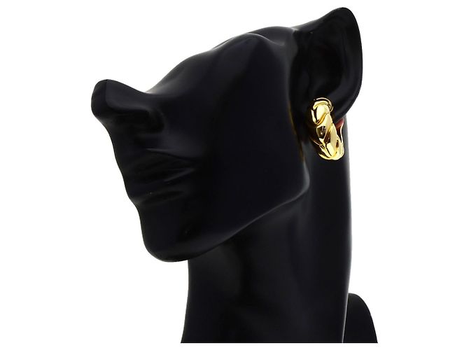 Bulgari Orecchini Bvlgari Spiga in Oro Giallo 18K D'oro - vista 5