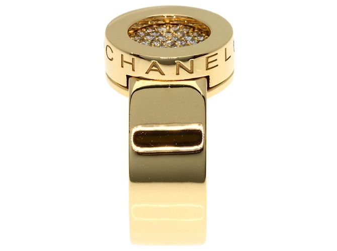 Chanel La Ronde Pavé-Diamantring Golden - Ansicht 3