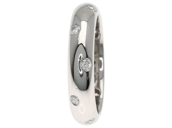 Dots Diamantring von Tiffany & Co. aus Platin PT950 Silber - Ansicht 3
