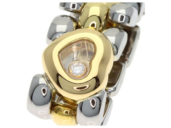 Bague Cœur Happy Diamond de Chopard en or jaune 18K Doré - vue 7