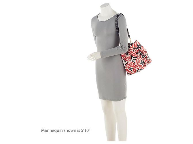 Néonoé Borsa a Spalla Monogram Crafty Neonoe MM Edizione Limitata Louis Vuitton Nero - vista 5