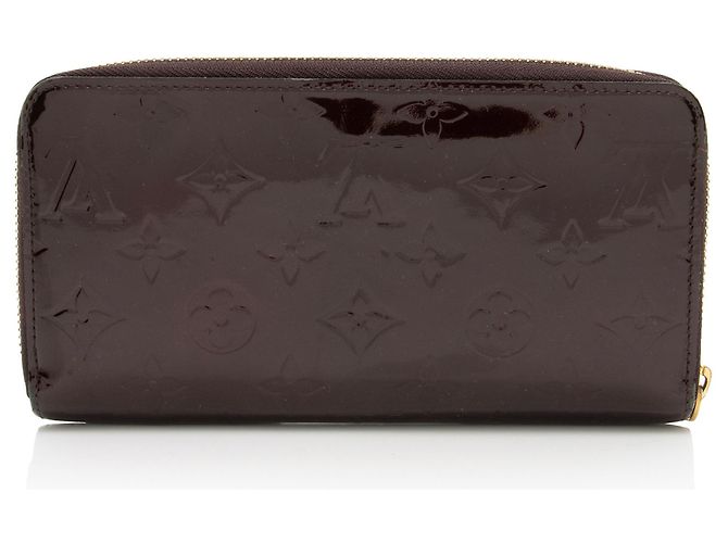 Portafoglio Zippy Monogram Vernis Louis Vuitton Rosso - vista 3