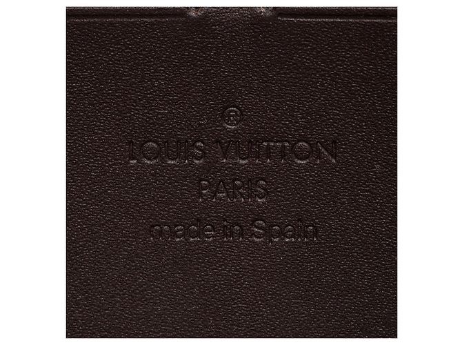 Portafoglio Zippy Monogram Vernis Louis Vuitton Rosso - vista 6