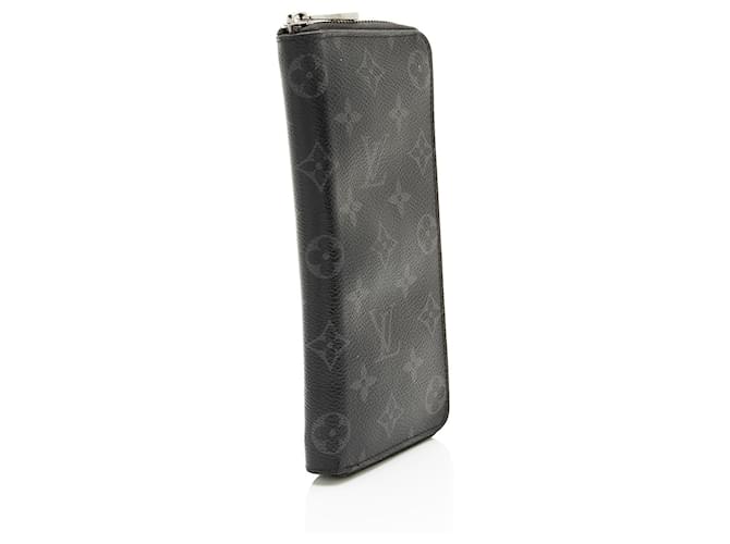 Cartera Zippy Vertical Monogram Eclipse Louis Vuitton Negro - vista 2