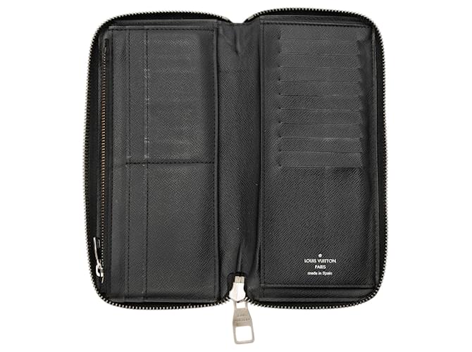 Cartera Zippy Vertical Monogram Eclipse Louis Vuitton Negro - vista 5