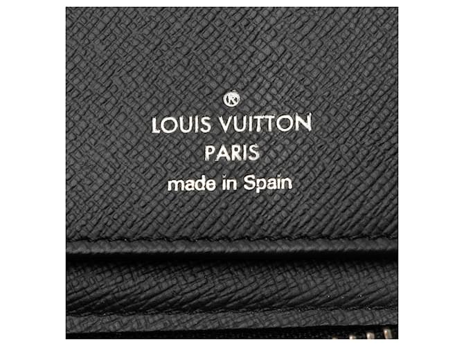 Cartera Zippy Vertical Monogram Eclipse Louis Vuitton Negro - vista 7