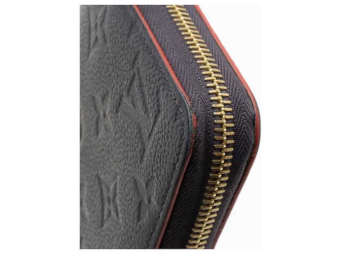 Portafoglio Zippy Monogram Empreinte Louis Vuitton Blu - vista 10