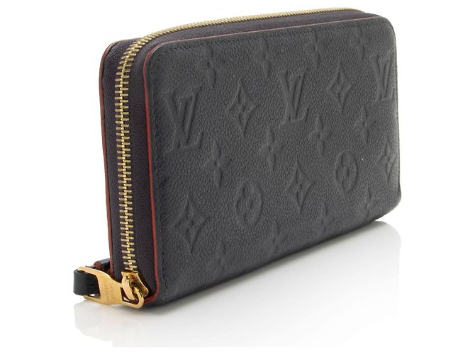 Portafoglio Zippy Monogram Empreinte Louis Vuitton Blu - vista 2