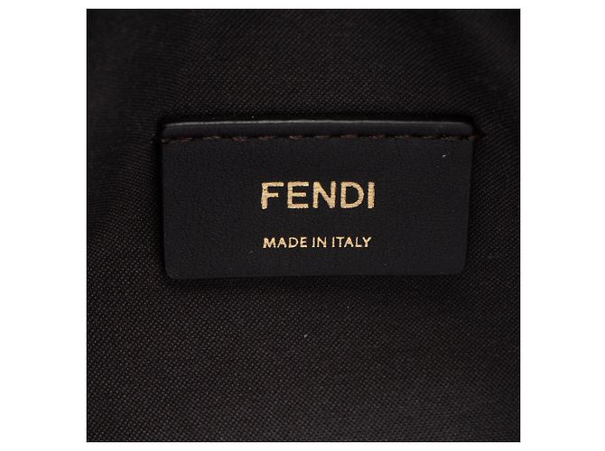Bolso de cámara mini Fendi FF de lona recubierta 1974 Azul - vista 8
