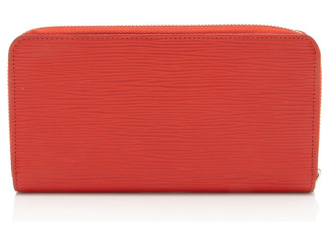 Portafoglio Zippy in pelle Epi Louis Vuitton Rosso - vista 3