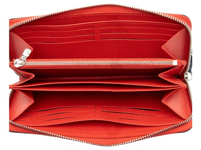 Portafoglio Zippy in pelle Epi Louis Vuitton Rosso - vista 5