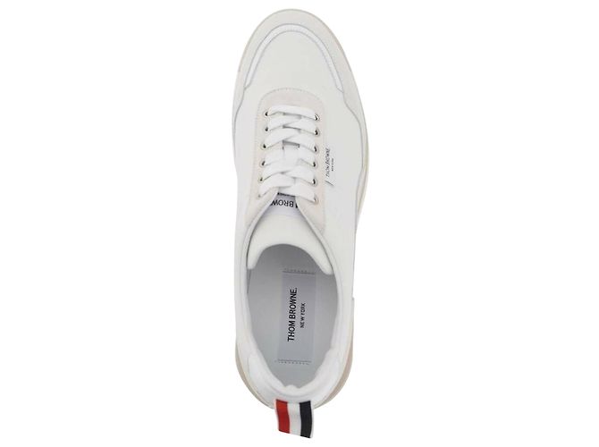 Thom Browne Tech Runner Suede Sneakers - view 6