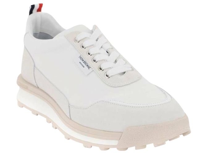 Thom Browne Tech Runner Suede Sneakers - view 7