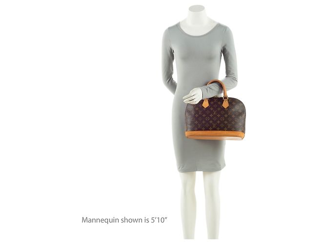 Louis Vuitton Monogram Canvas Alma PM Handtasche Braun - Ansicht 5