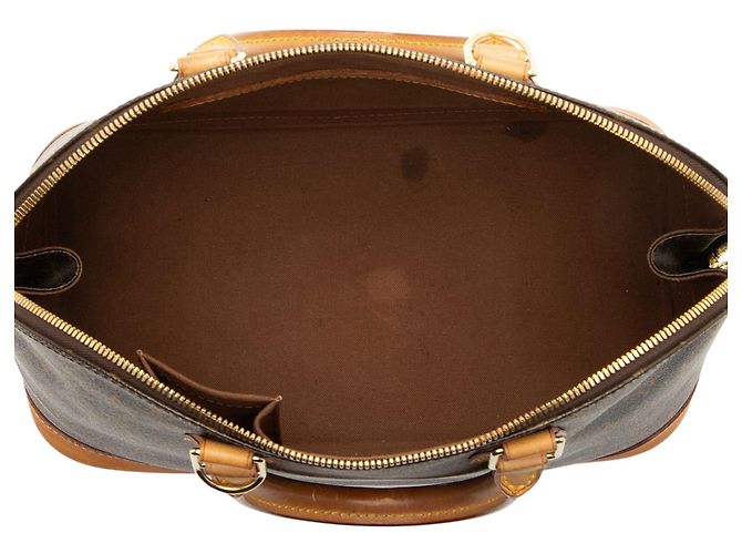 Louis Vuitton Monogram Canvas Alma PM Handtasche Braun - Ansicht 7