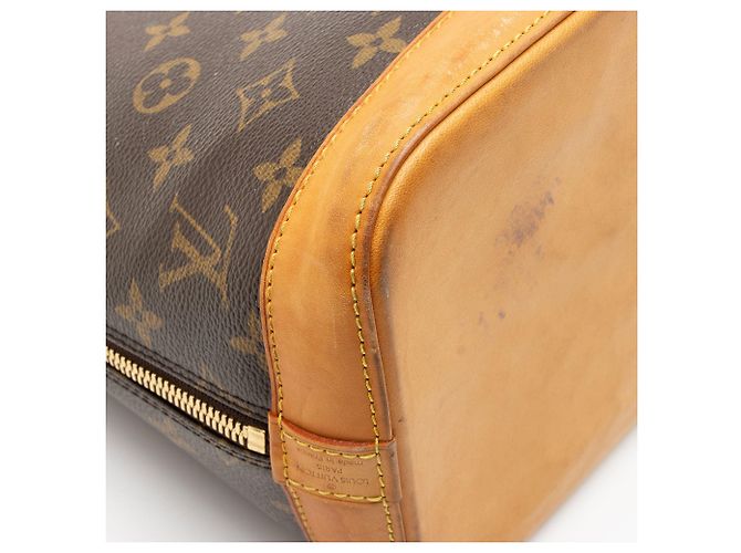 Louis Vuitton Monogram Canvas Alma PM Handtasche Braun - Ansicht 9
