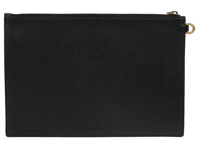 Gucci Pochette GG Marmont Nero - vista 4
