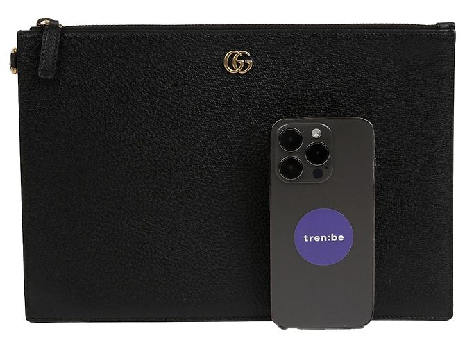Gucci Pochette GG Marmont Nero - vista 7