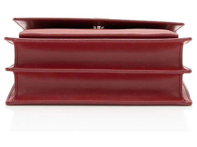 Saint Laurent Grained Calfskin Monogram Sunset Medium Shoulder Bag - vue 4