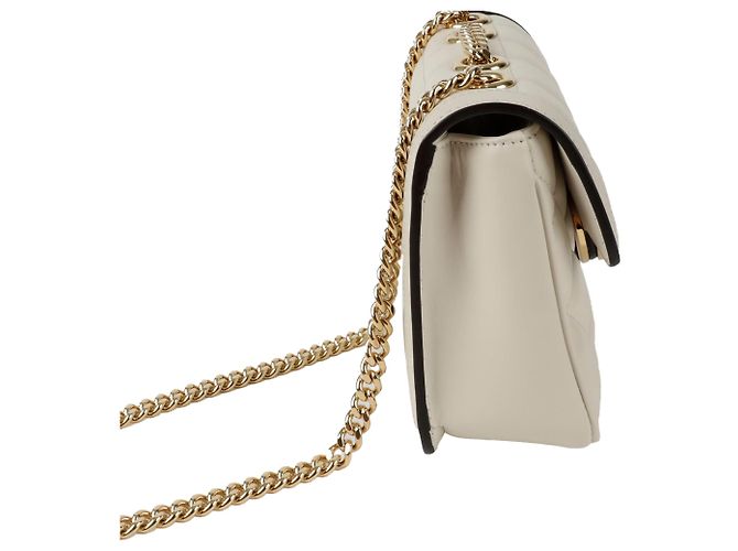 Gucci Borsa a spalla mini catena Deco Bianco - vista 5