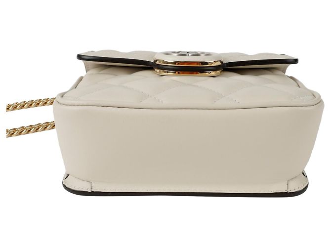 Gucci Borsa a spalla mini catena Deco Bianco - vista 6