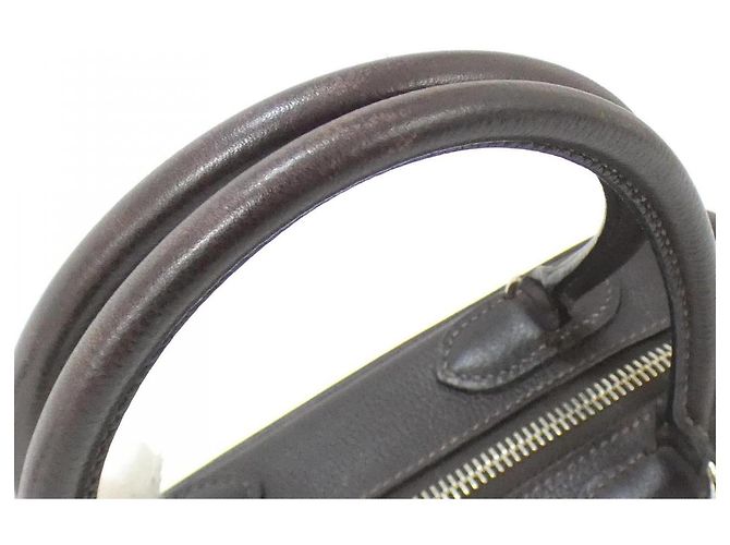 Borsa H Toile Omnibus2 di Hermès Marrone - vista 6