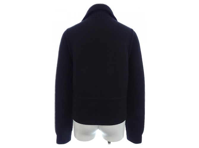 Hermès Giacca in misto cashmere Hermes 3H2204D2 Nero - vista 2