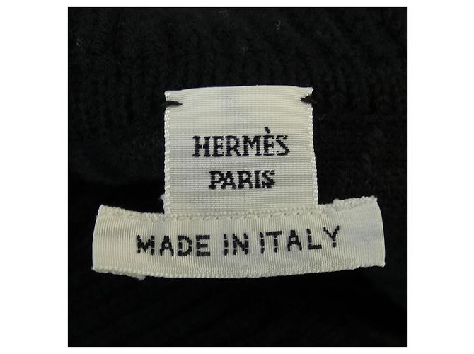 Hermès Giacca in misto cashmere Hermes 3H2204D2 Nero - vista 4