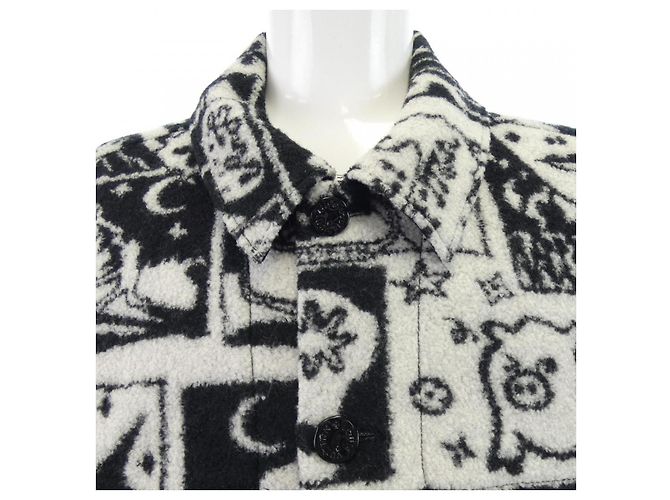 Chaqueta Louis Vuitton Negro Blanco - vista 5